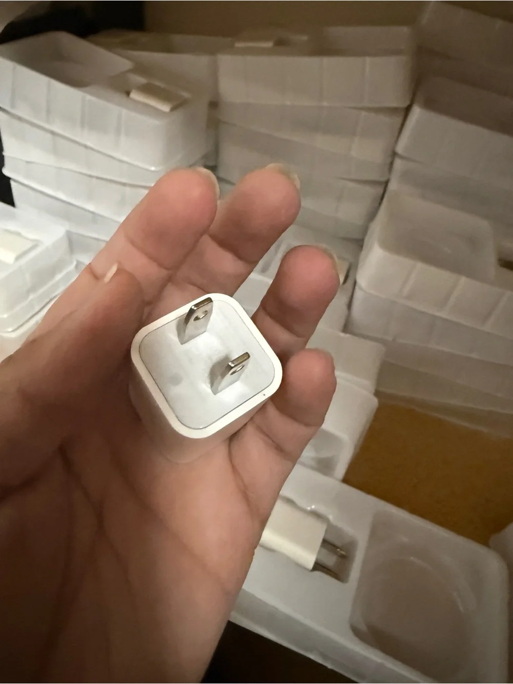 & Other Stories White USB Wall Charger Adapter